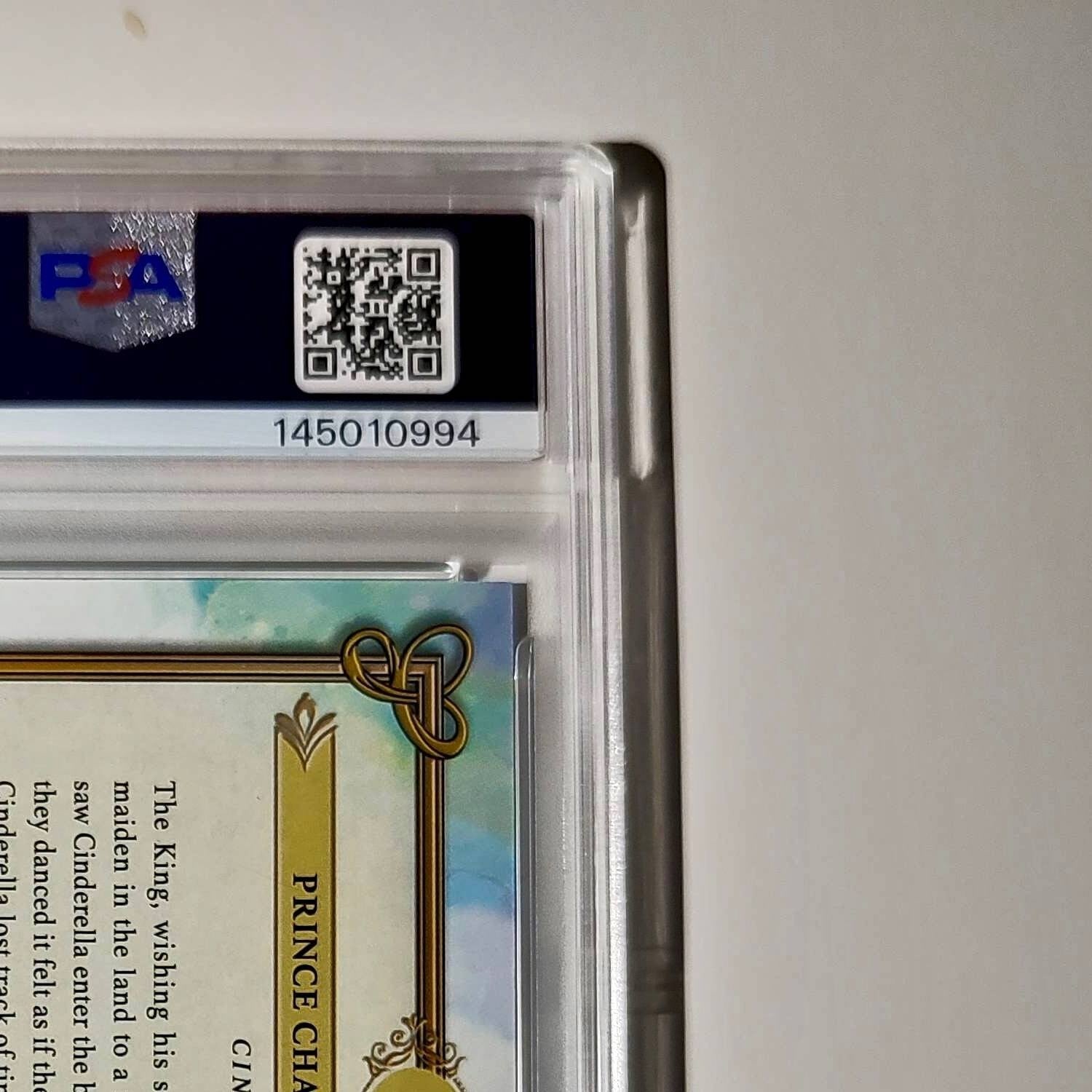 Prince Charming's Castle 2025 Topps Disney #C-4 Card Cinderella PSA 9