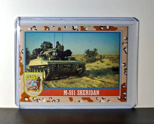 M-551 Sheridan 1991 Topps Desert Storm #92 Card
