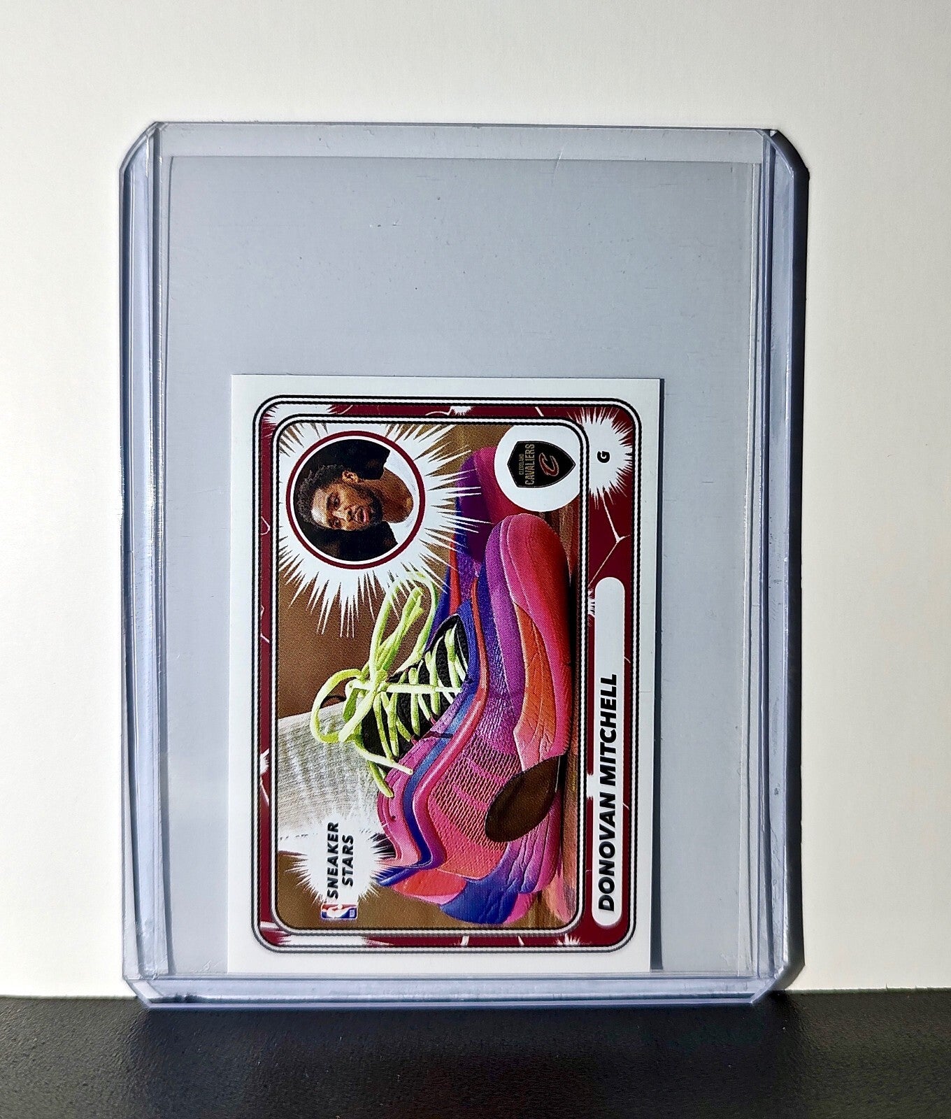 Donovan Mitchell Sneaker Stars 2024-25 Panini NBA 36 Sticker Cleveland Cavaliers