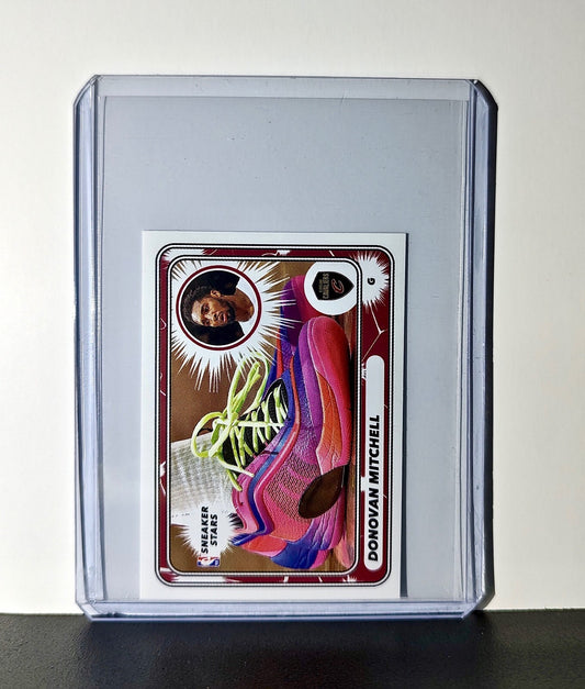 Donovan Mitchell Sneaker Stars 2024-25 Panini NBA 36 Sticker Cleveland Cavaliers
