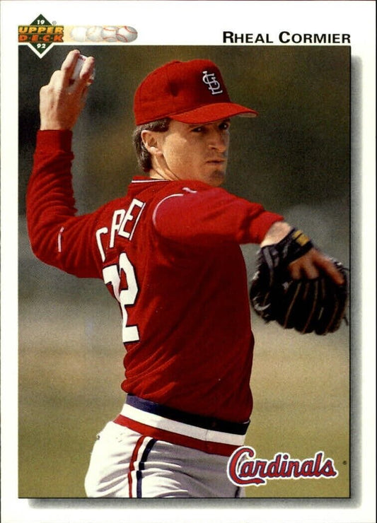 Rheal Cormier 1992 Upper Deck MLB #574 Baseball Card St. Louis Cardinals