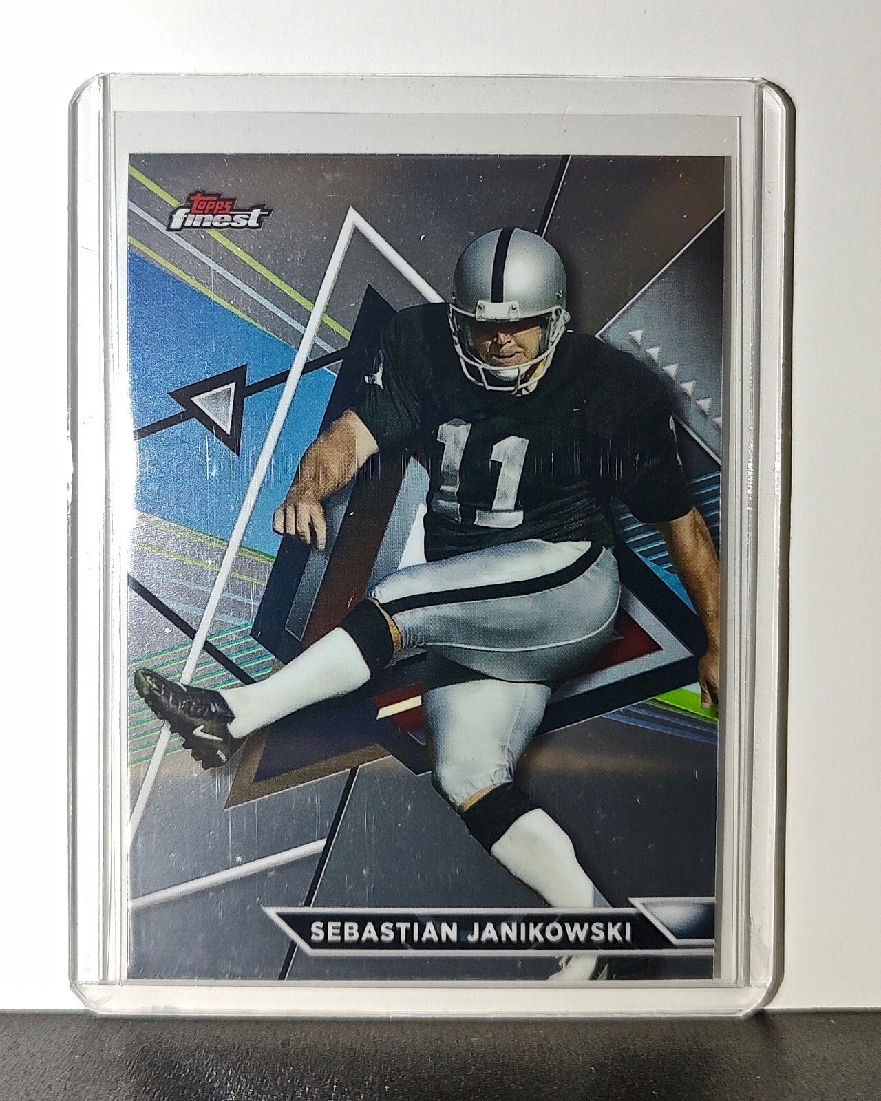 Sebastian Janikowski 2023 Topps Finest NFL #227 Card Oakland Raiders