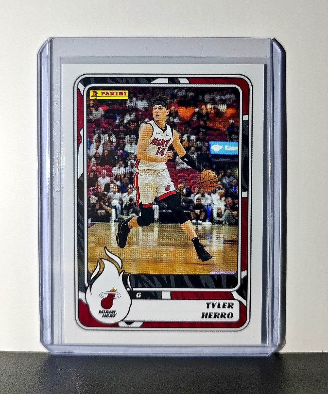 Tyler Herro 2024-25 Panini NBA #28 Sticker Card Miami Heat