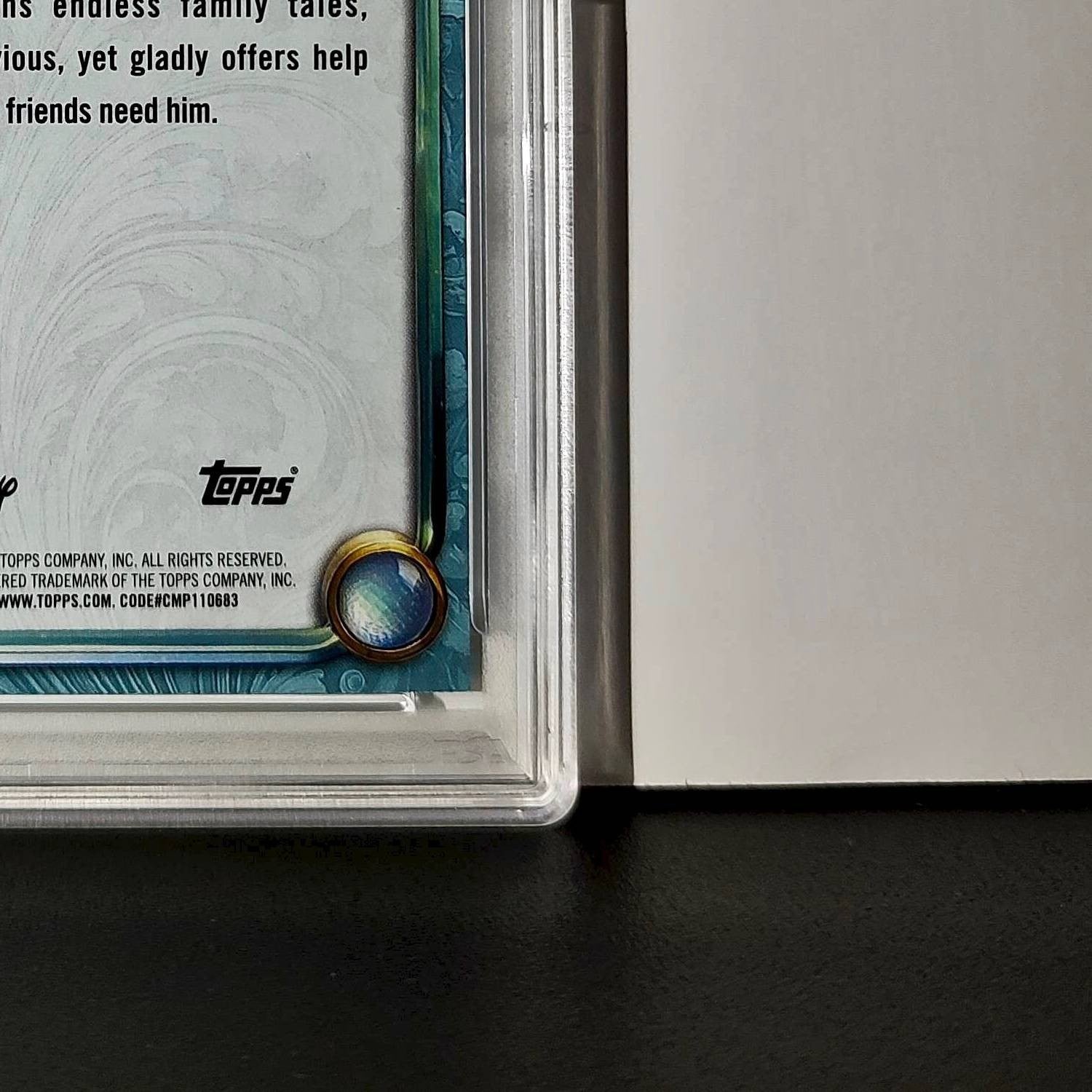 Owl 2025 Topps Disney Wonder #120 Diamond Card Sleeping Beauty PSA 8