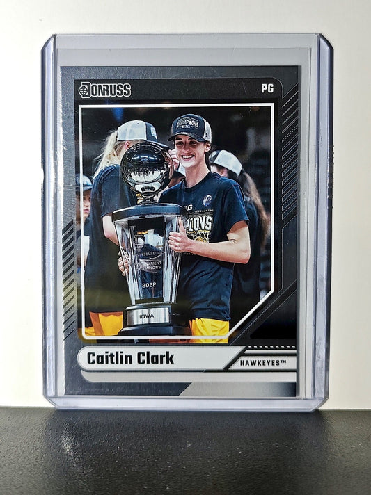 Caitlin Clark 2024 Silver Foil Panini Donruss #3 Basketball Card Iowa Hawkeyes