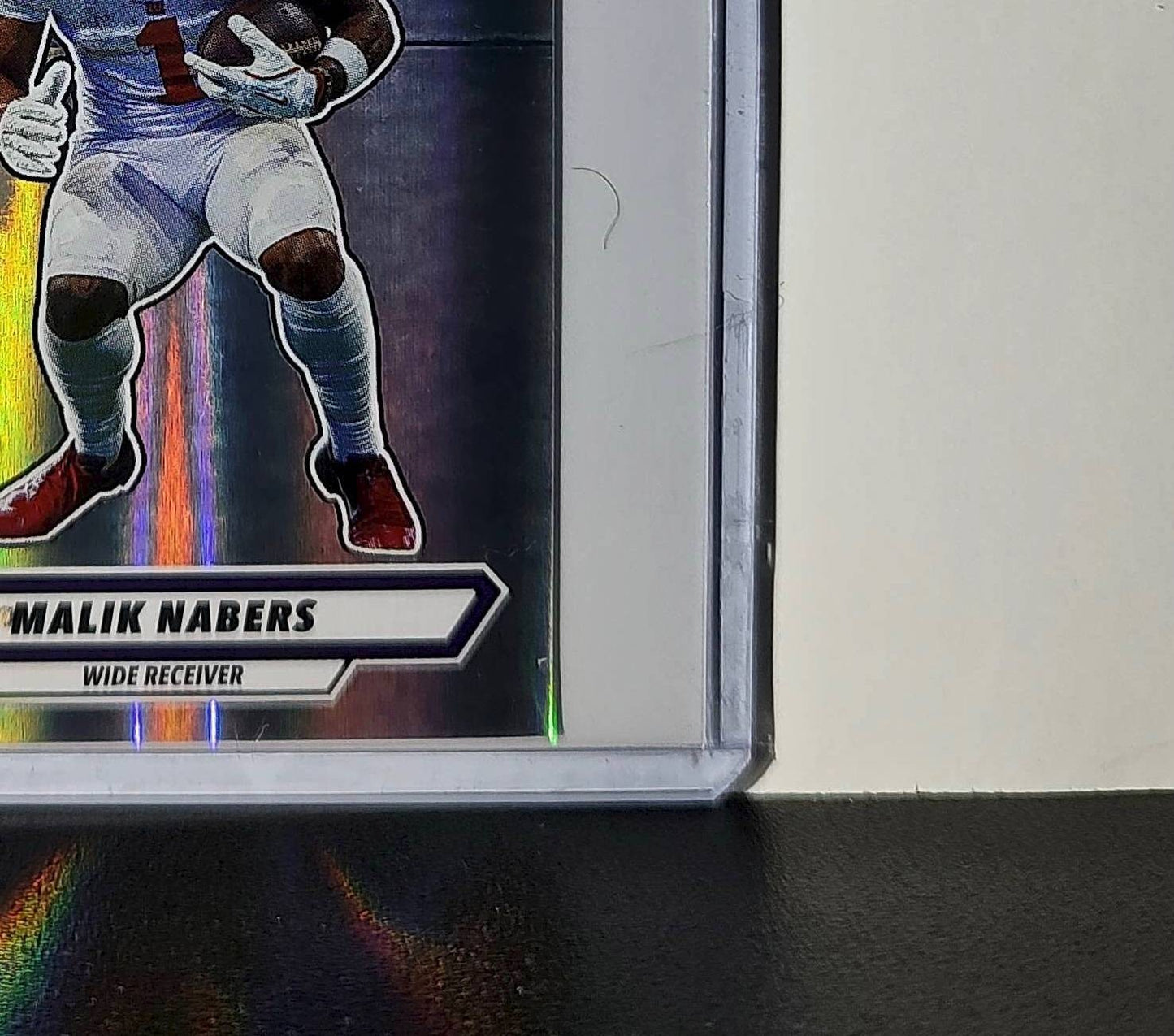 Malik Nabers 2025 Panini NFL #311 Foil Sticker New York Giants