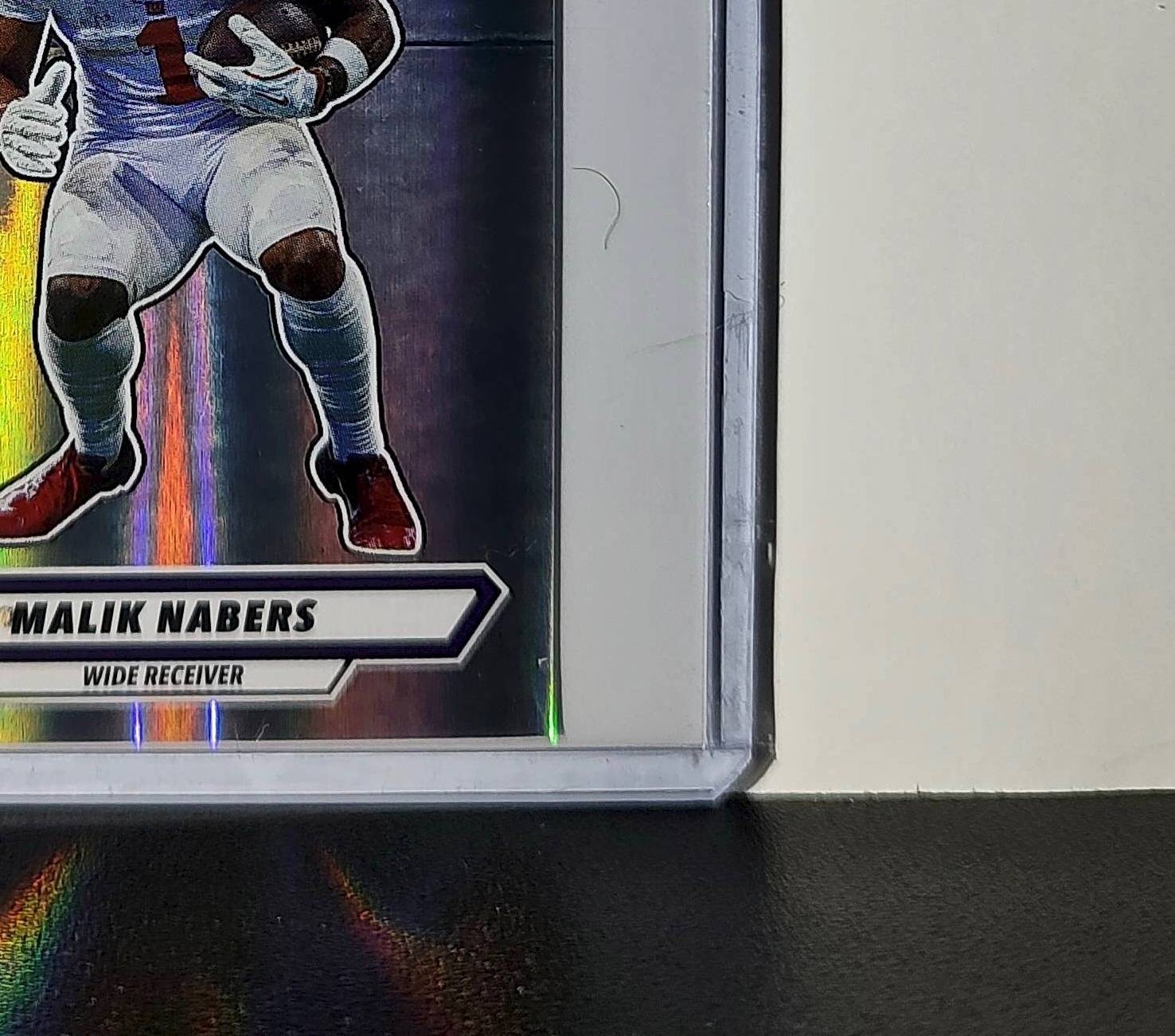 Malik Nabers 2025 Panini NFL #311 Foil Sticker New York Giants