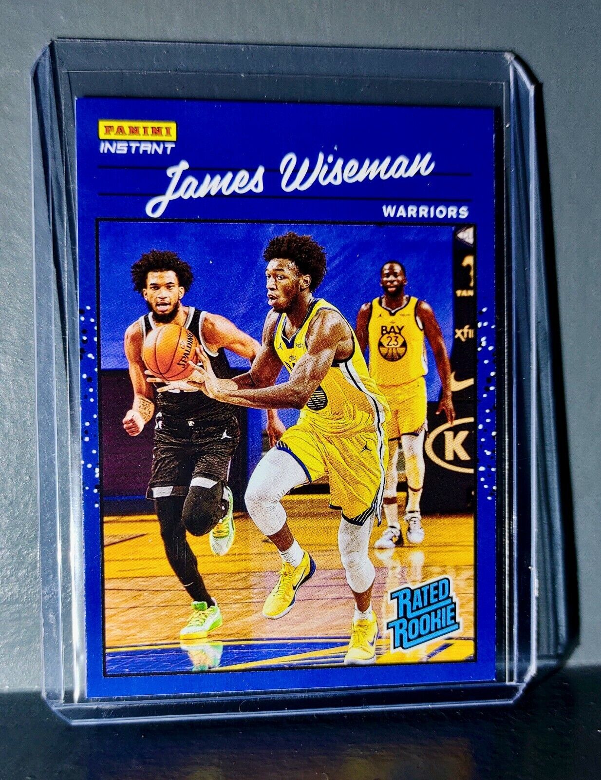 James Wiseman 2020-21 Panini NBA Instant #2 Rated Rookie Retro Card 1/3558