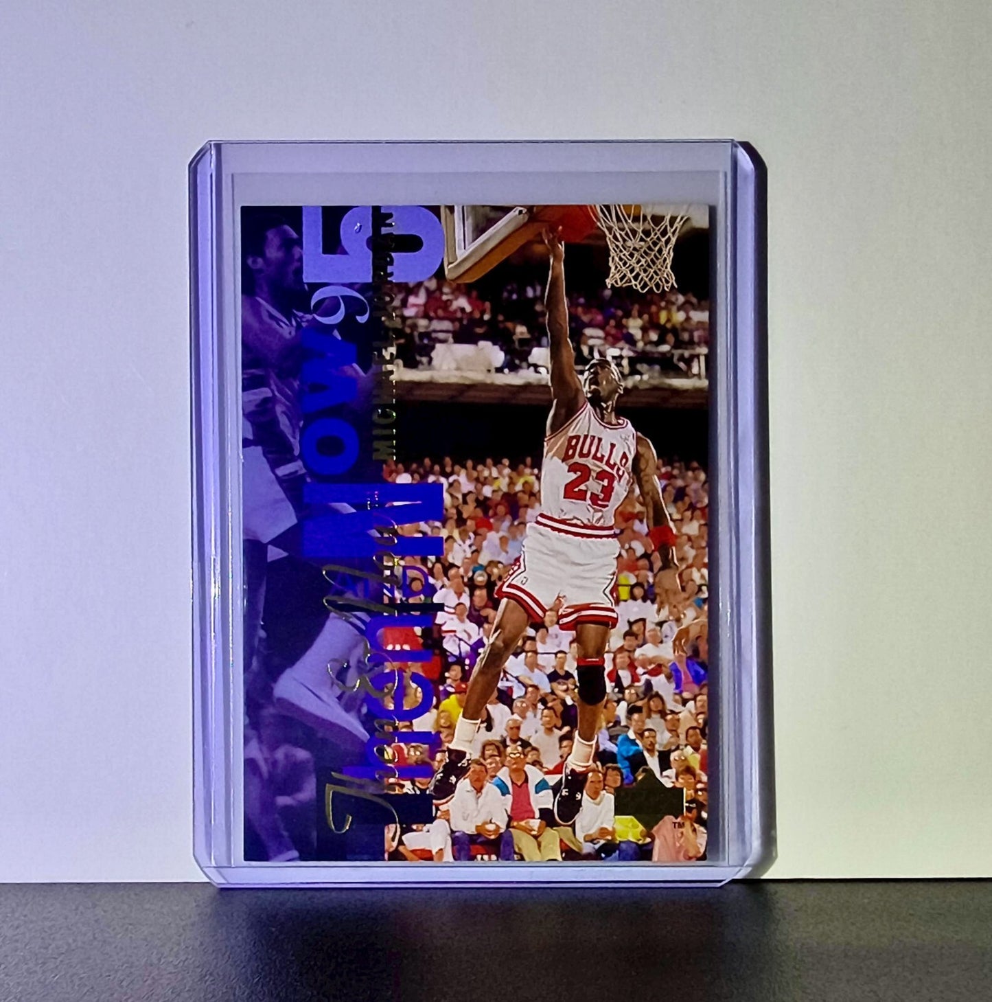 Michael Jordan 1994-95 Upper Deck Then & Now #359 Basketball Card Chicago Bulls