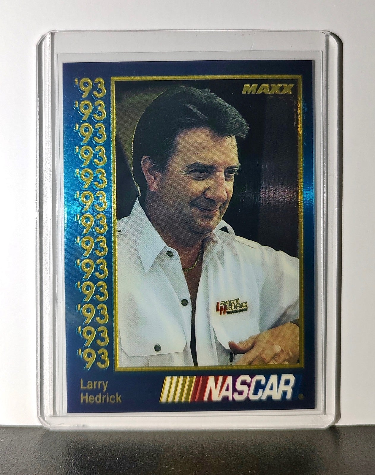 Larry Hedrick 1993 Maxx Premier Plus Racing #118 NASCAR Card Larry Hedrick