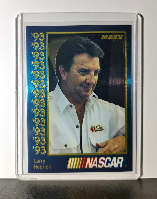 Larry Hedrick 1993 Maxx Premier Plus Racing #118 NASCAR Card Larry Hedrick