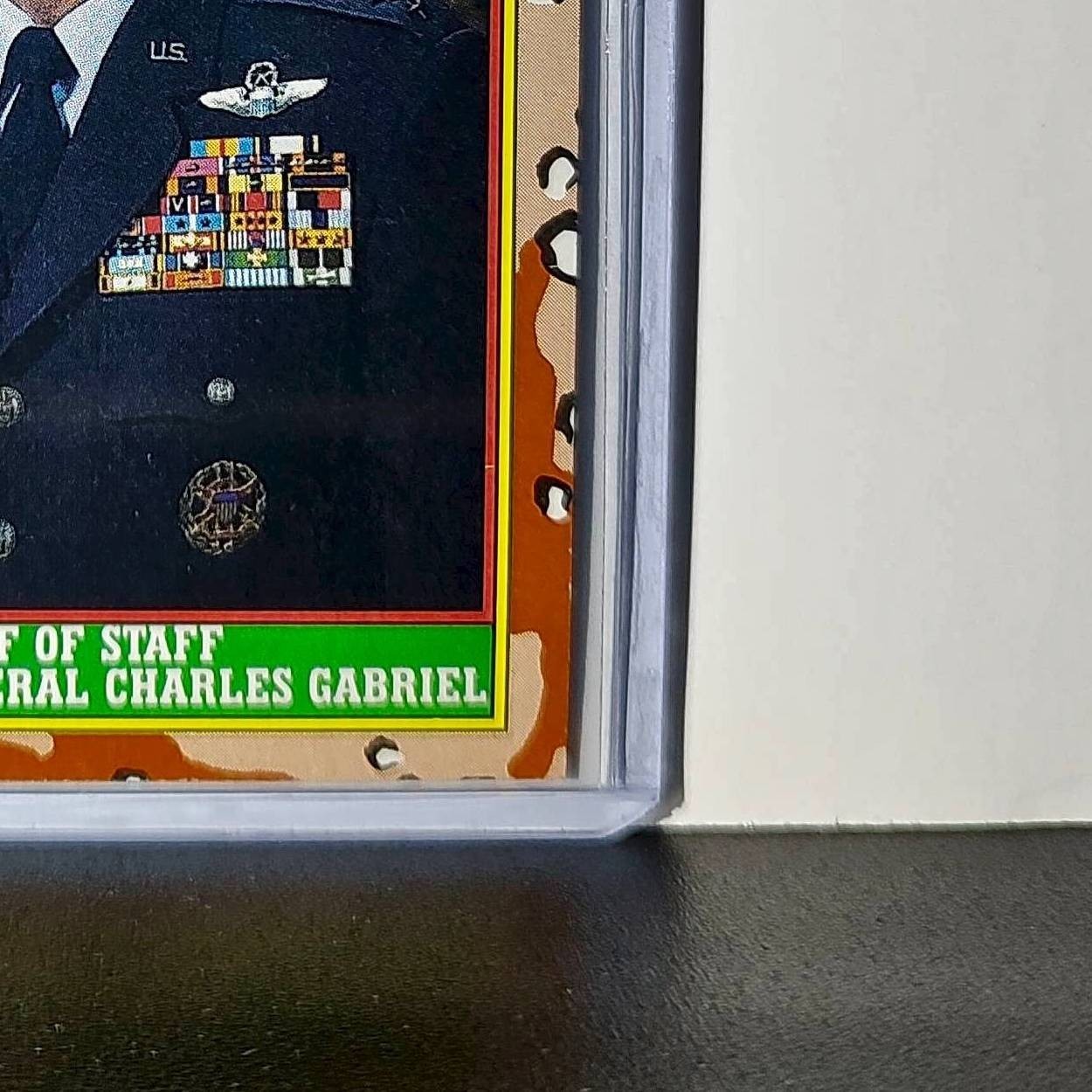 General Charles A. Horner 1991 Topps Desert Storm #7 Card