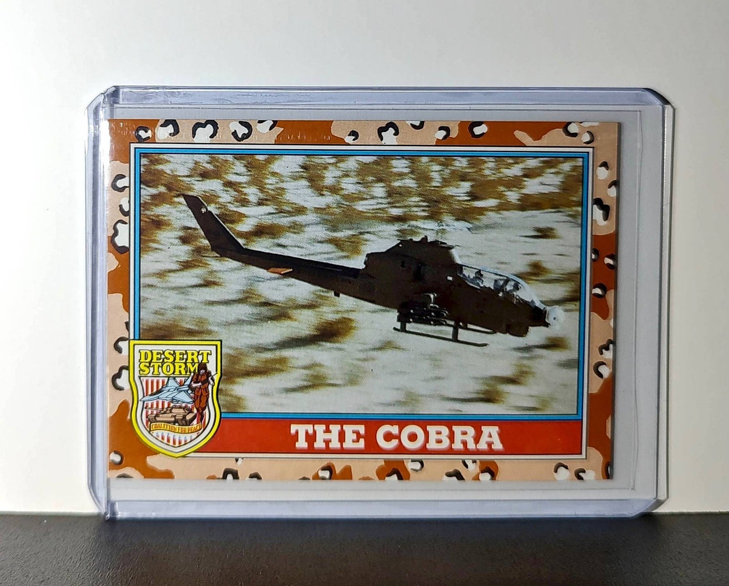 The Cobra 1991 Topps Desert Storm #129 Card