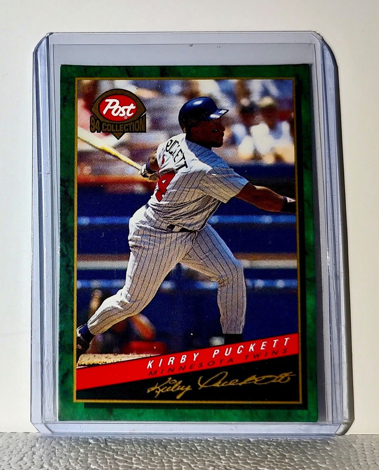 Kirby Puckett 1994 Post Collection MLB #4 Baseball Card Minnesota Twins