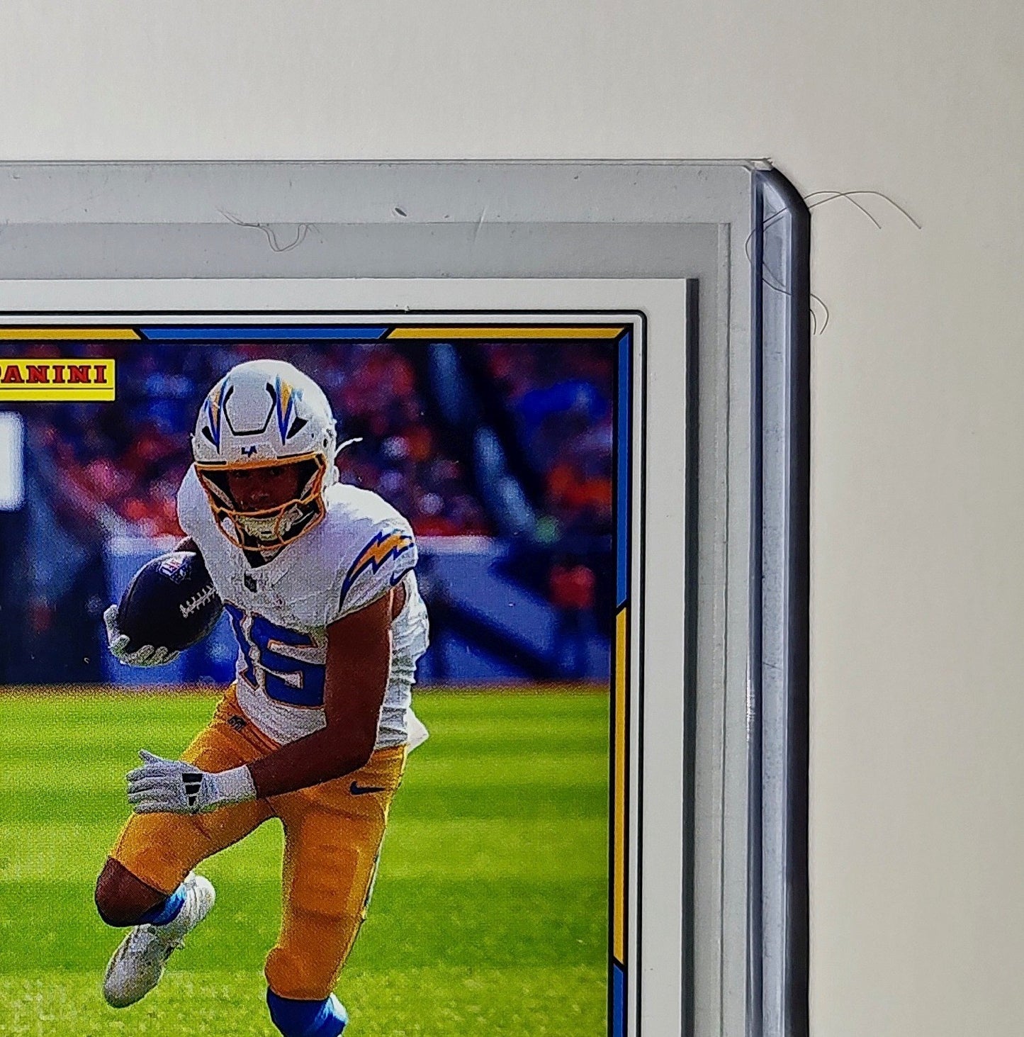 Ladd McConkey 2025 Panini NFL #64 Sticker Card Los Angeles Chargers