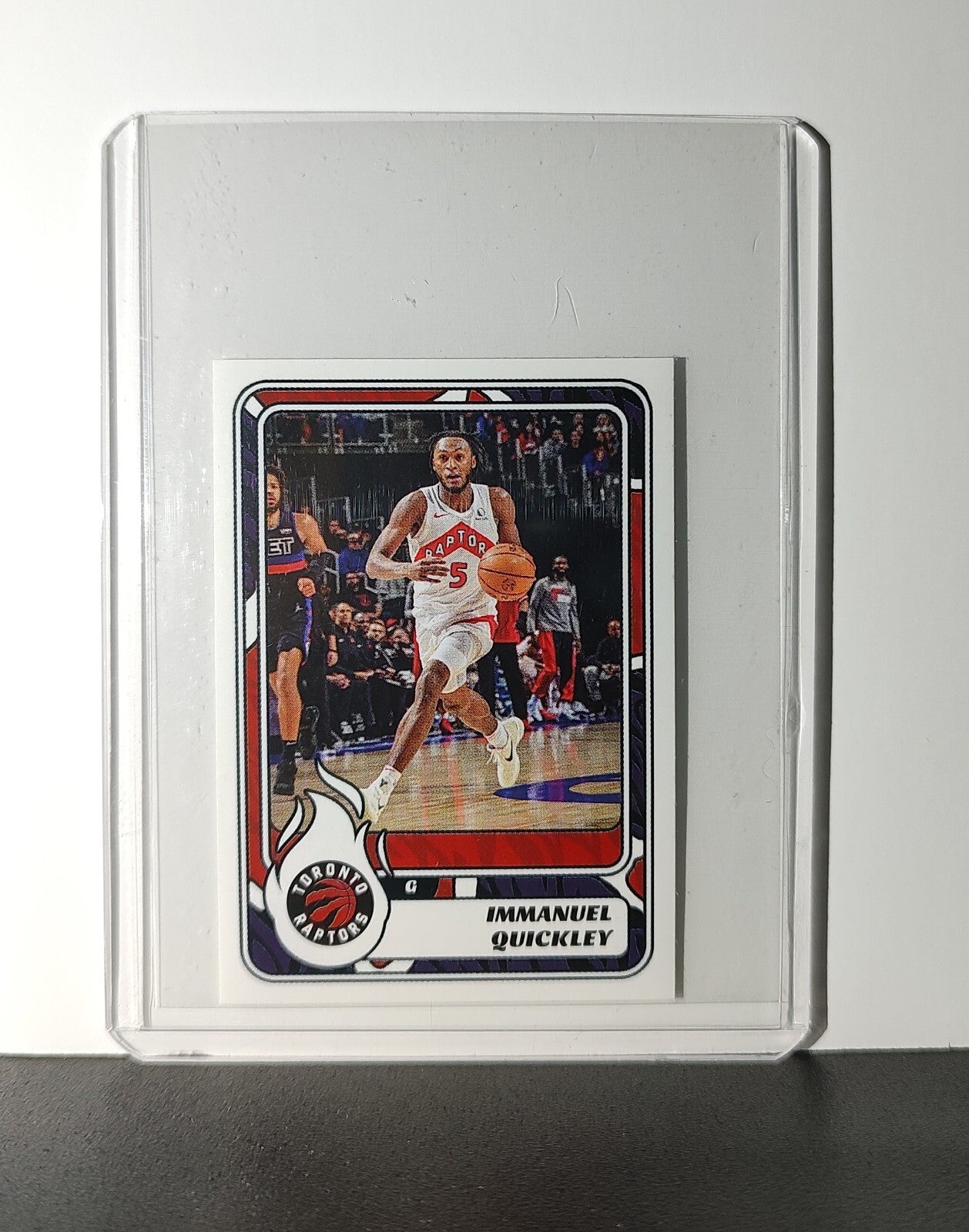 Immanuel Quickley 2024-25 Panini NBA #269 Sticker Card Toronto Raptors