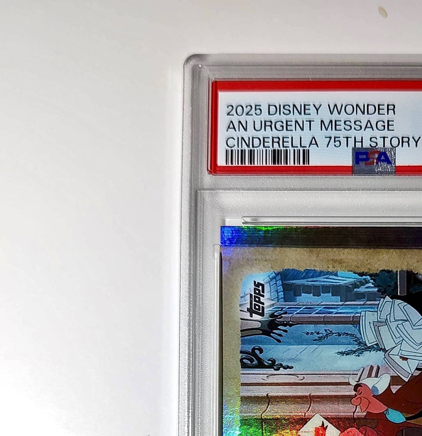An urgent message from his imperial majesty 2025 Topps Disney #C75-8 PSA 9
