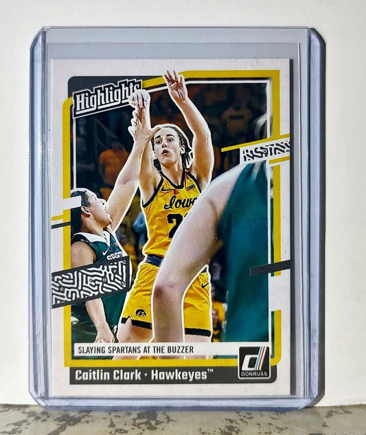 2024 Caitlin Clark Panini Donruss #H7 Highlights Basketball Card Iowa Hawkeyes