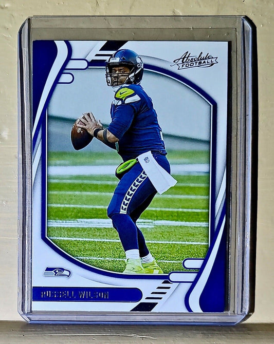 Russell Wilson 2021 Panini NFL Absolute Football #85 Card