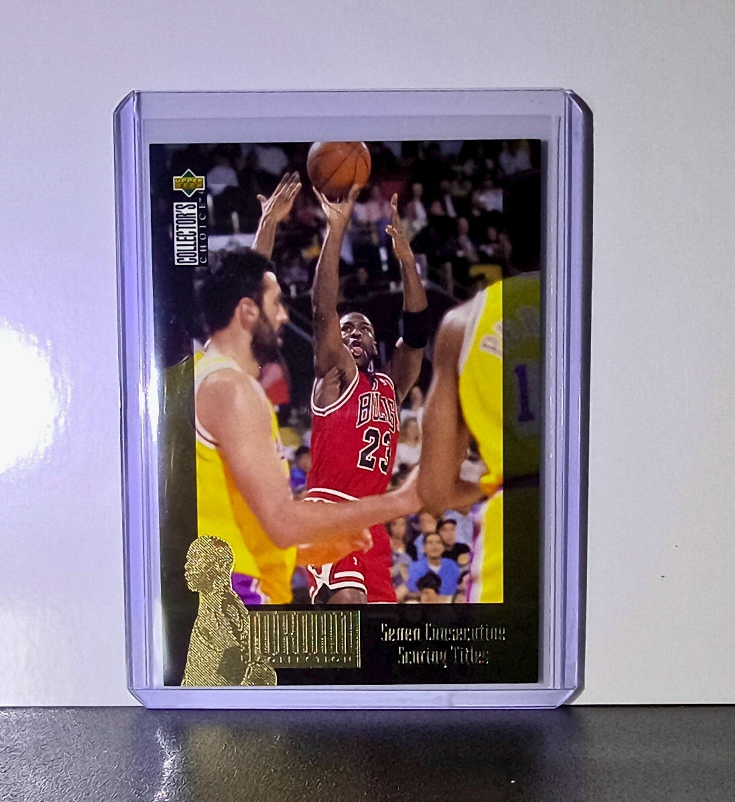 Michael Jordan 1995-96 Upper Deck Collector's Choice Basketball Chicago Bulls