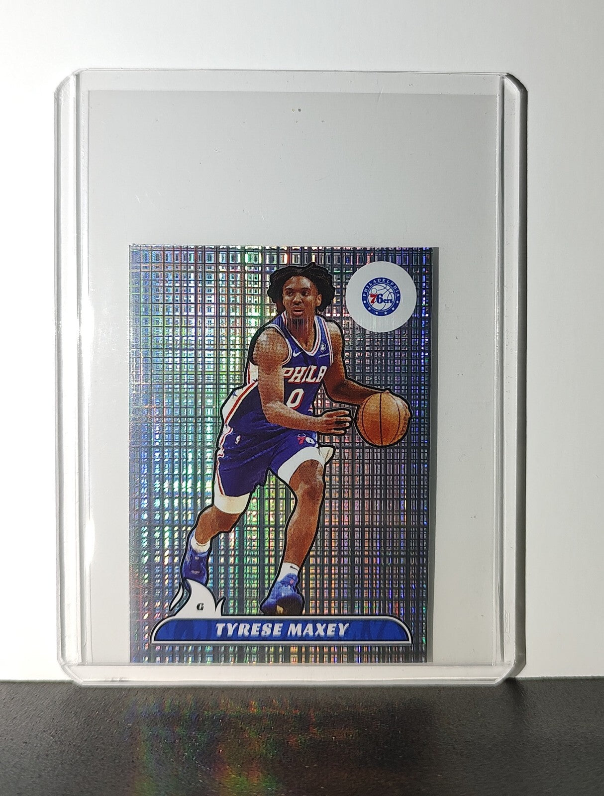 Tyrese Maxey 2024-25 Panini NBA #267 Sticker Card Philadelphia 76ers