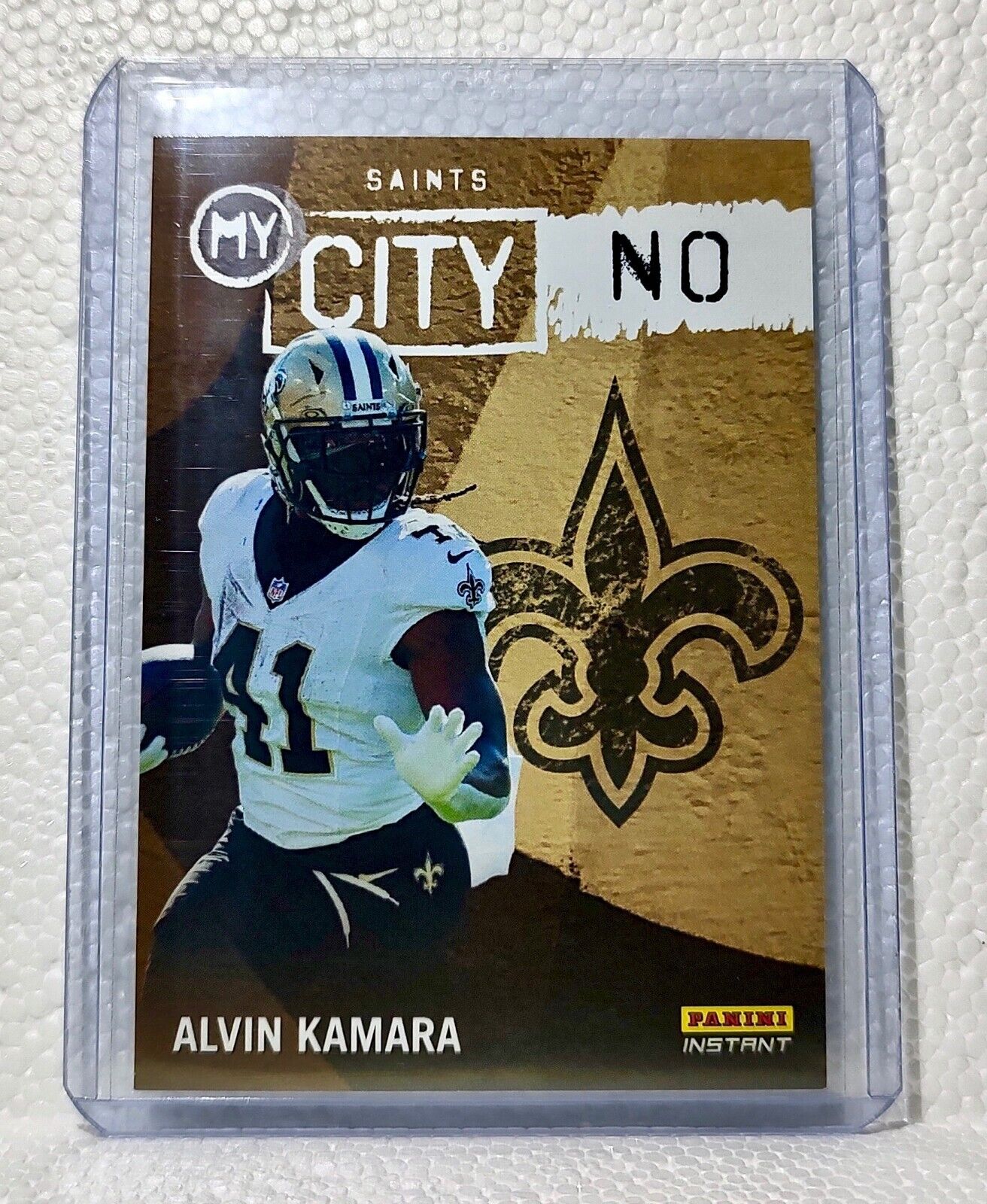 Alvin Kamara 2023 Panini NFL #27 My City Football Card Saints 1/344