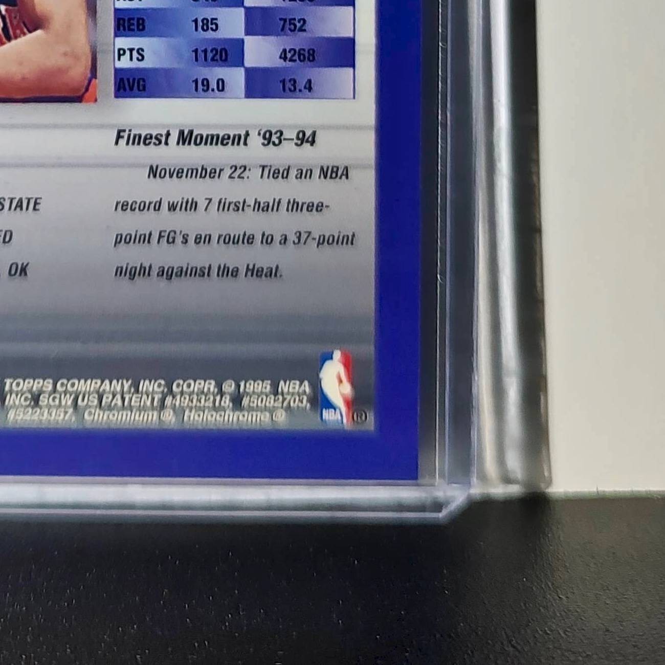 John Starks 1994-95 Topps Finest #300 Basketball Card