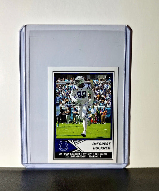 DeForest Buckner 2024 Panini NFL Sticker #193 Indianapolis Colts
