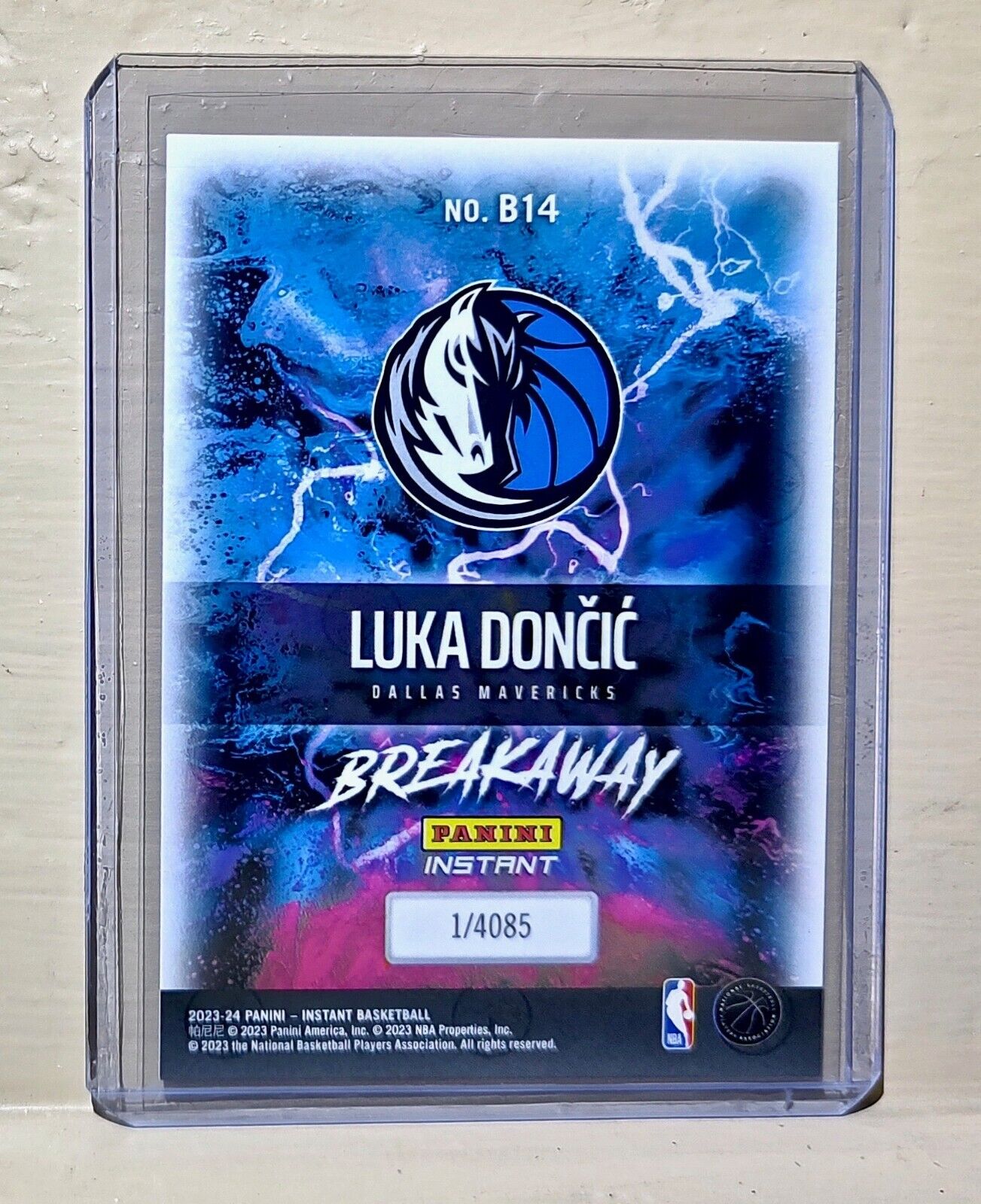 Luka Doncic 2023-24 Panini NBA Breakaway Basketball #14 Card 1 of 4085