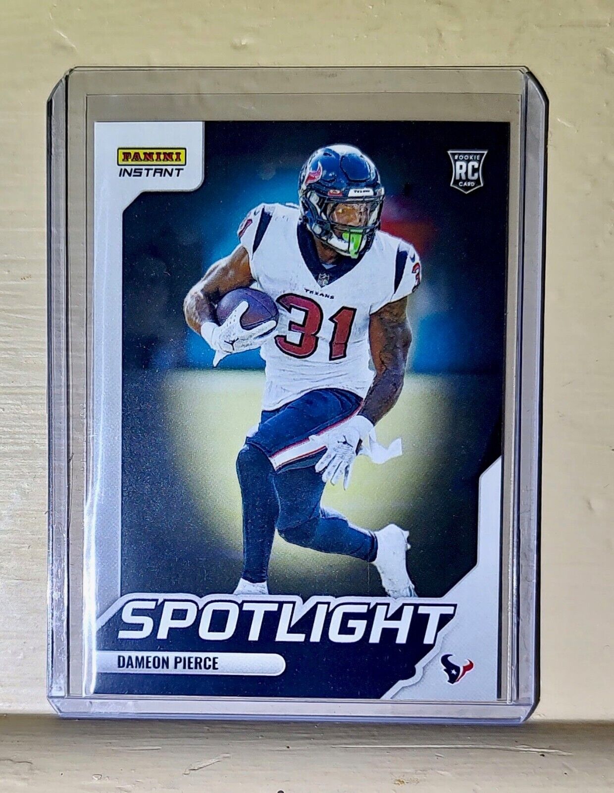 Dameon Pierce 2022 NFL Panini #32 Spotlight Rookie Football Card 1/603