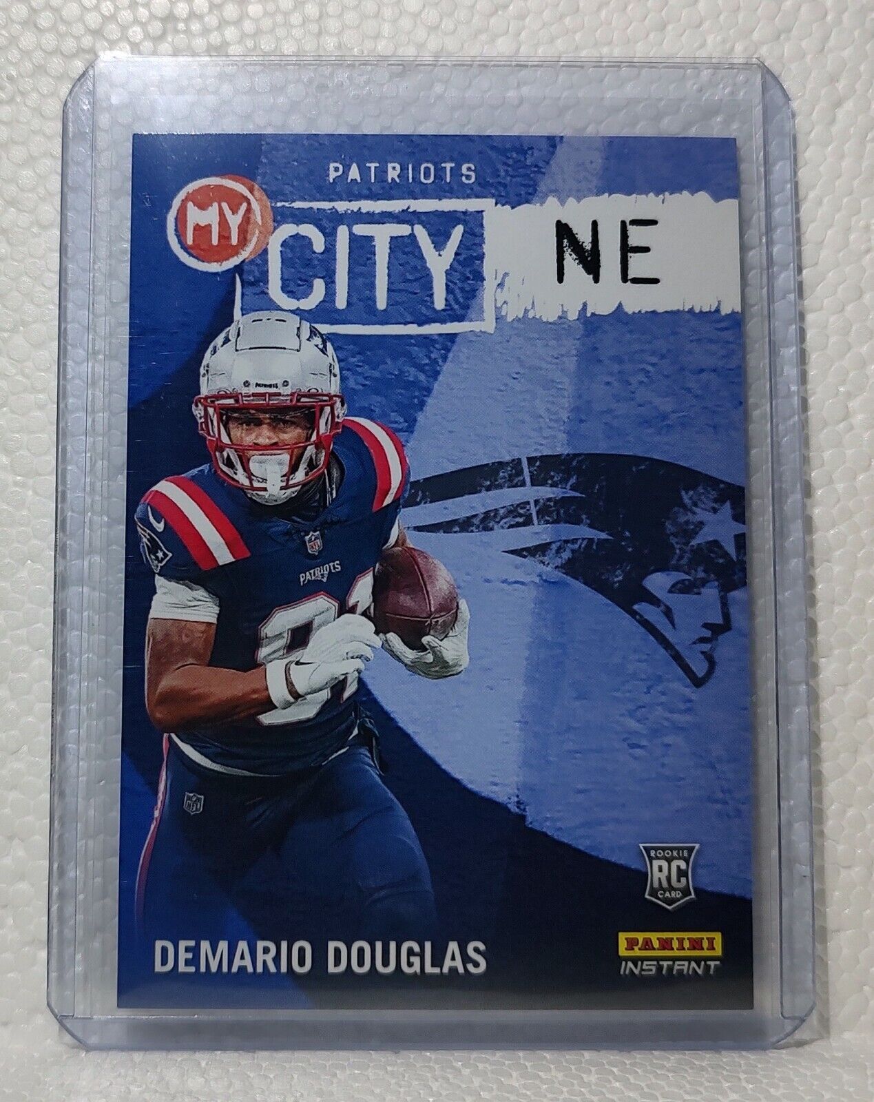 Demario Douglas 2023 Panini NFL #3 My City Football Card Patriots 1/344