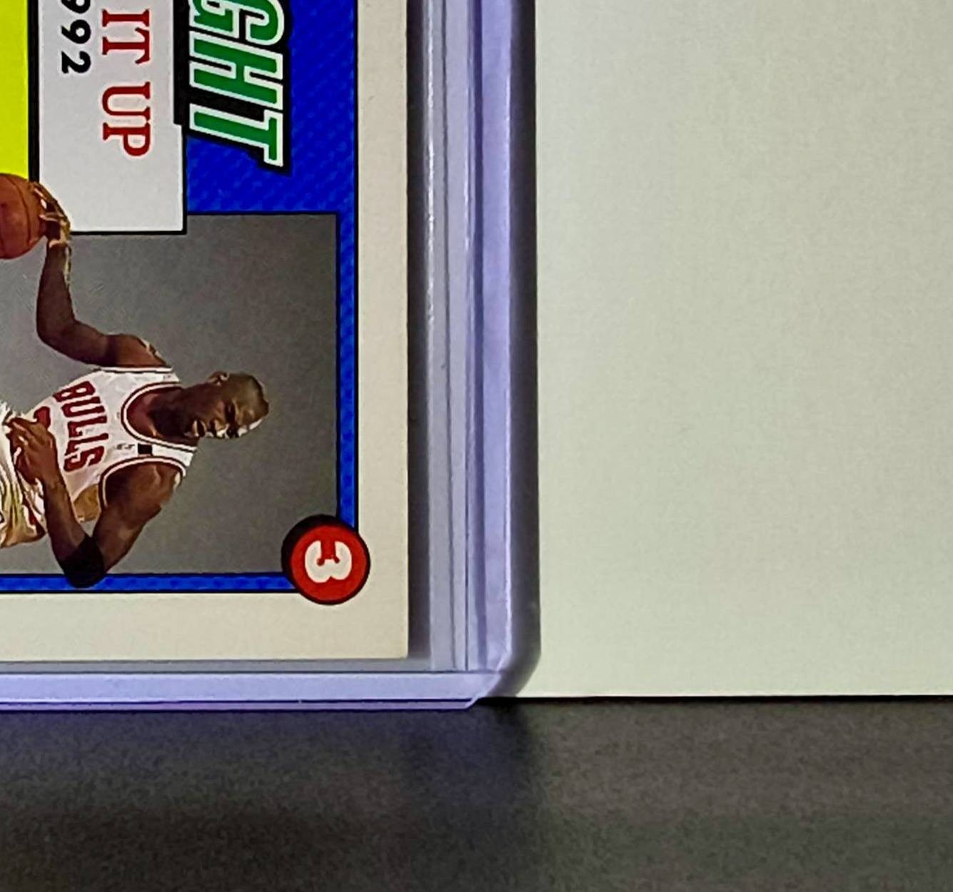 Michael Jordan 1992-93 Topps Highlight #3 Basketball Card Chicago Bulls