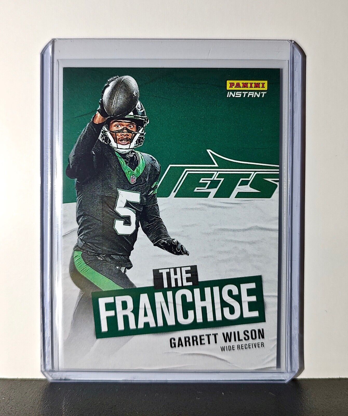 Garrett Wilson 2024 Panini The Franchise NFL #3 Football Card Jets 1 of 319