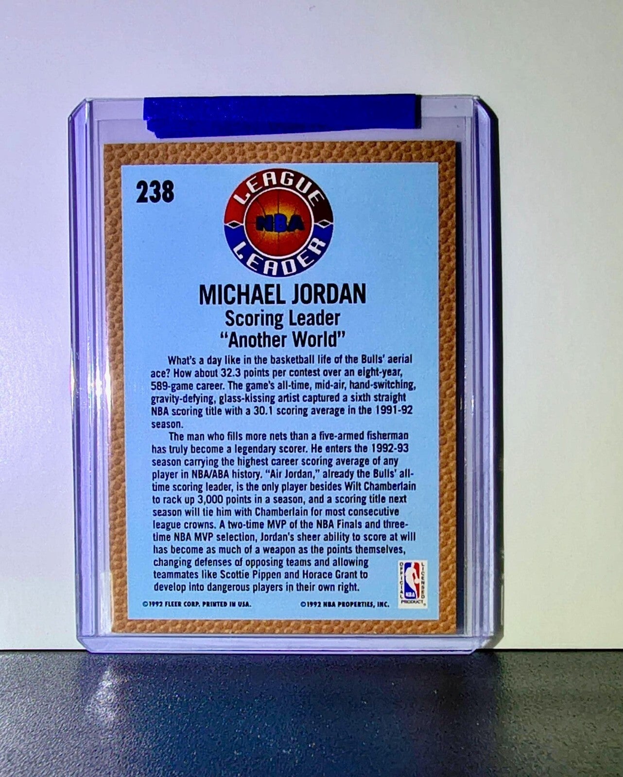 Michael Jordan 1991-92 Fleer All-Star Game #238 Basketball Card Bulls