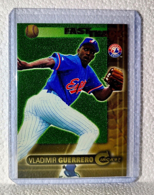 Vladimir Guerrero 1997 Fleer Skybox MLB #1 Fast Track Card Montreal Expos