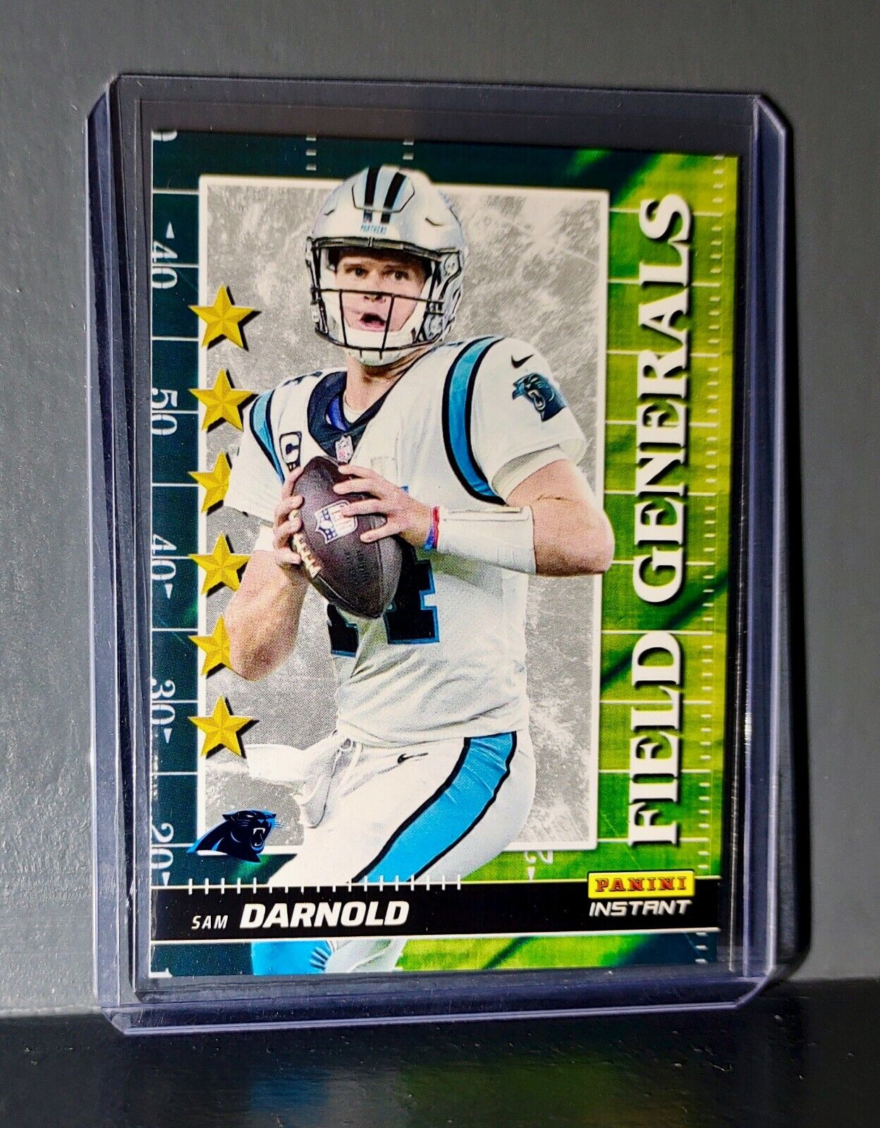 Sam Darnold 2021 Panini NFL Instant Field Generals #5 Rookie Card 1 of 2088