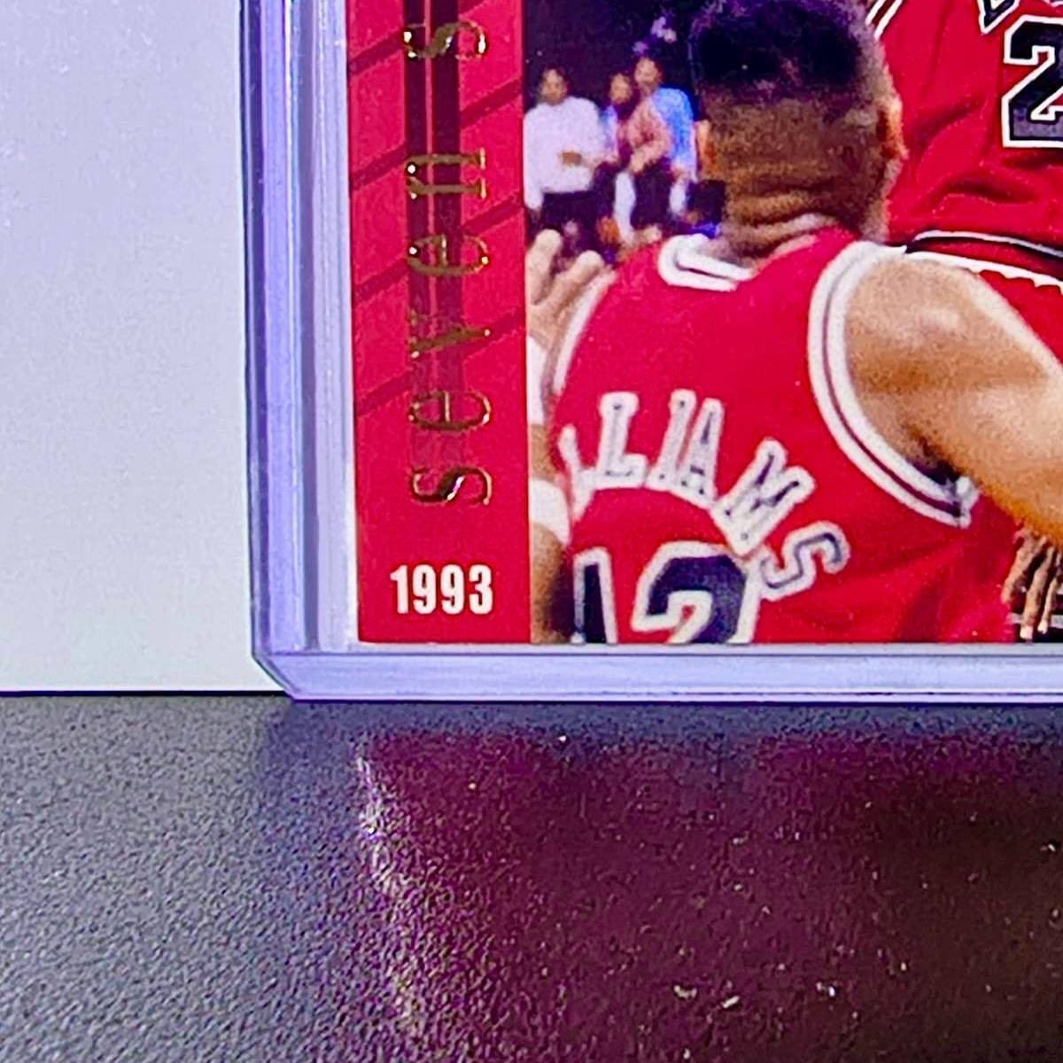 Michael Jordan Wilt Chamberlain 1993-94 Upper Deck Seven Straight #SP3 Card
