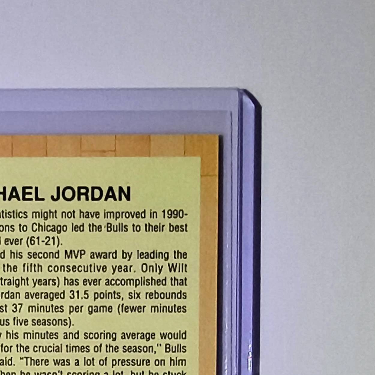 Michael Jordan 1991-92 Fleer #211 Basketball Card HOF Chicago Bulls