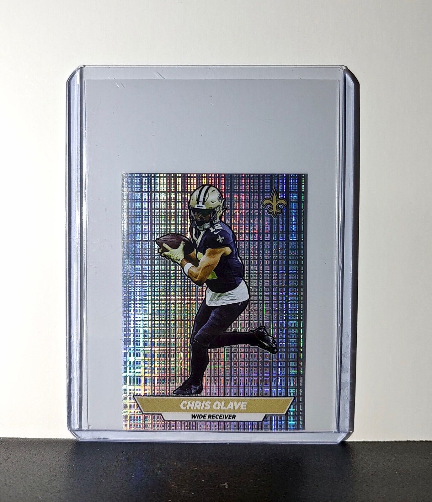 Chris Olave 2024 Panini NFL Sticker #468 Foil New Orleans Saints