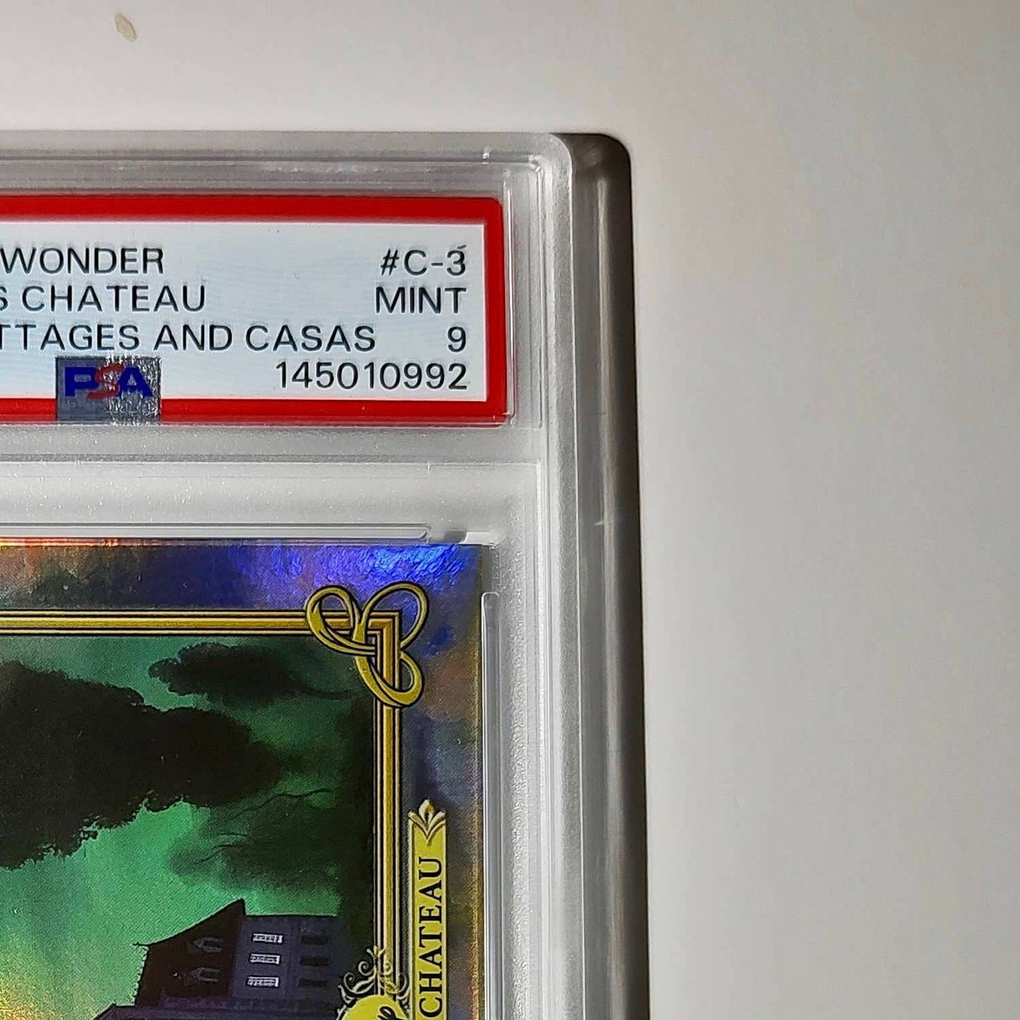 Cinderella's Chateau 2025 Topps Disney #C-3 Card Cinderella PSA 9