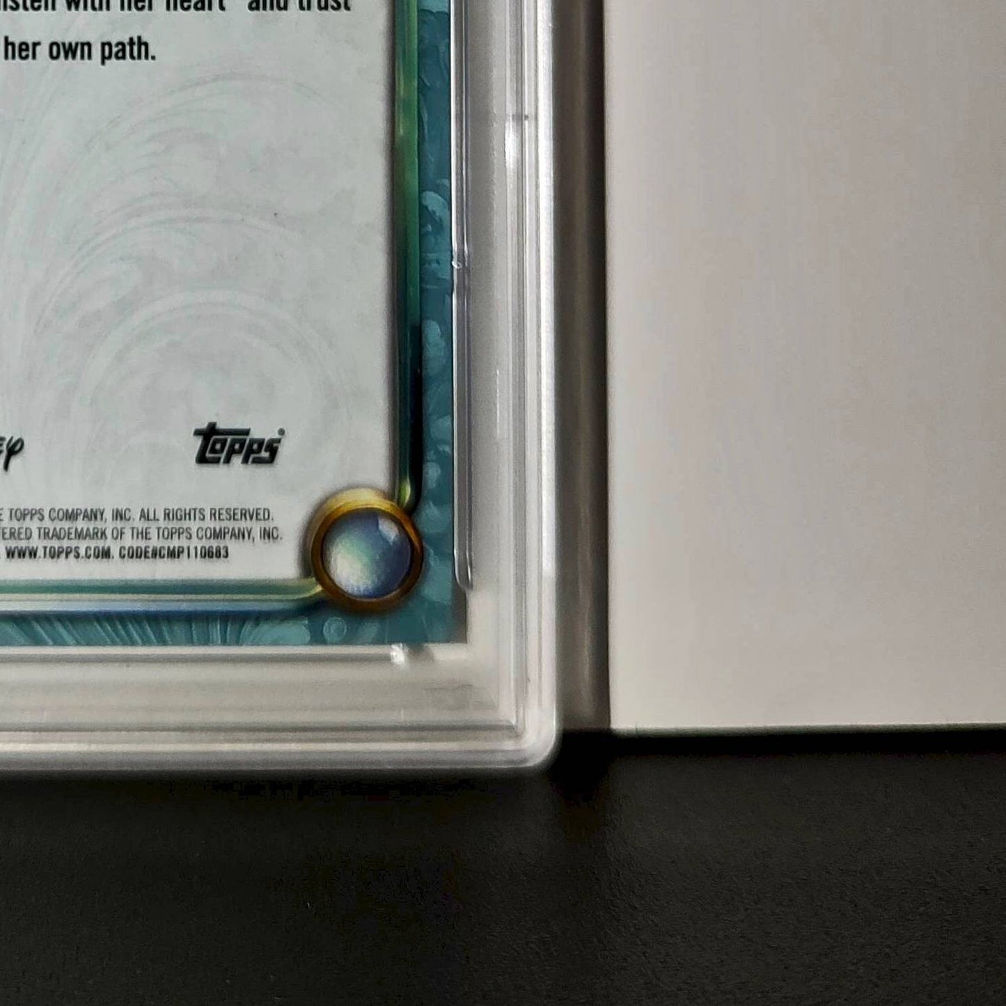 Grandmother Willow 2025 Topps Disney Wonder #133 Diamond Card Pocahontas PSA 9