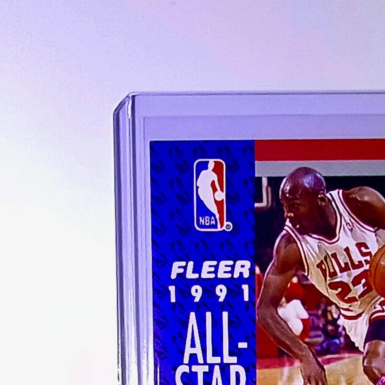 Michael Jordan 1991-92 Fleer #211 Basketball Card HOF Chicago Bulls