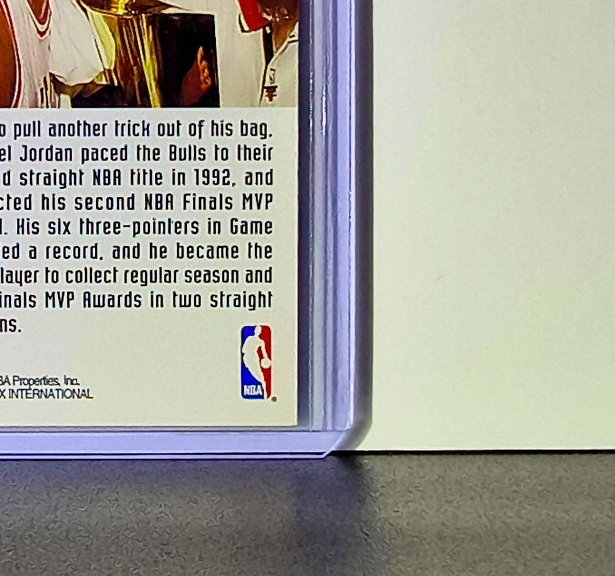 Michael Jordan 1992-93 Skybox The 1992 NBA Finals #314 Card Chicago Bulls