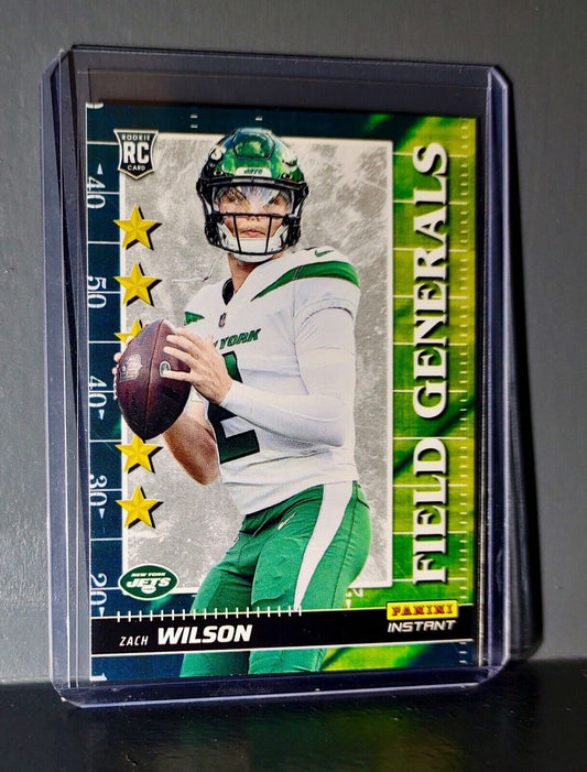 Zach Wilson 2021 Panini NFL Instant Field Generals #25 Rookie Card 1 of 2088