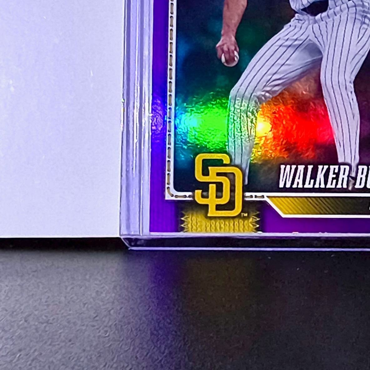 Walker Buehler 2026 Topps Update Purple Rainbow Foil MLB #US213 090/250 Padres