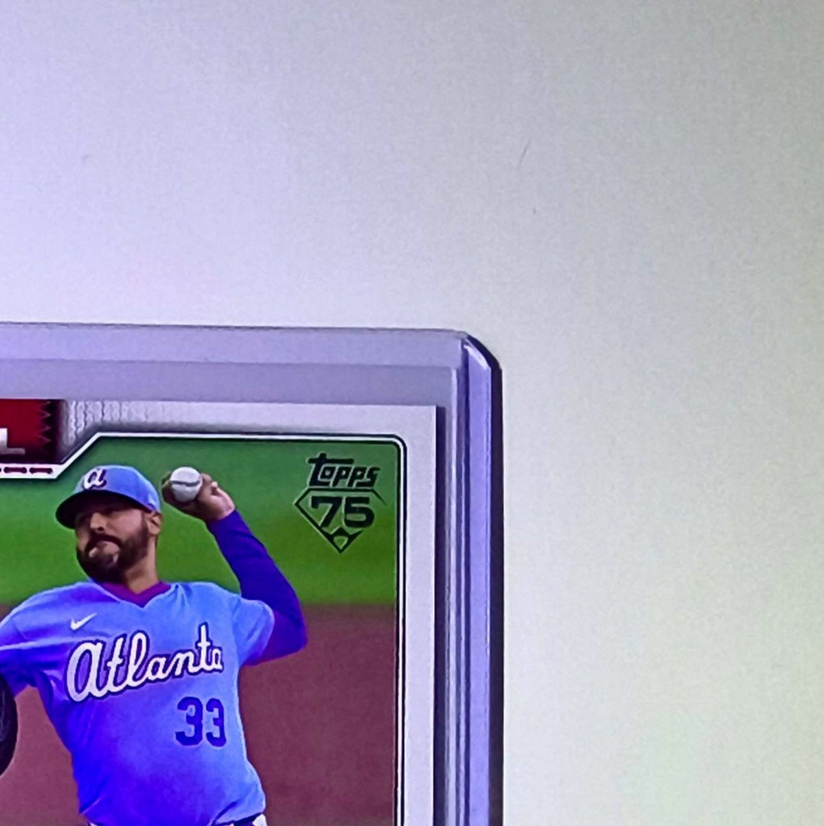 Martín Pérez 2026 Topps Update MLB #US163 Card Atlanta Braves