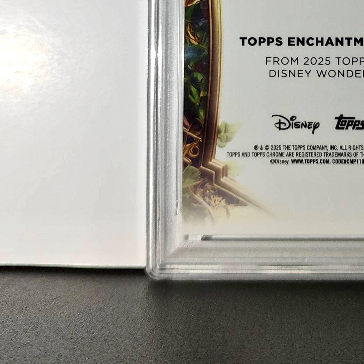 Asha 2025 Topps Enchantments Disney Wonder #E-20 Card Wish PSA 8