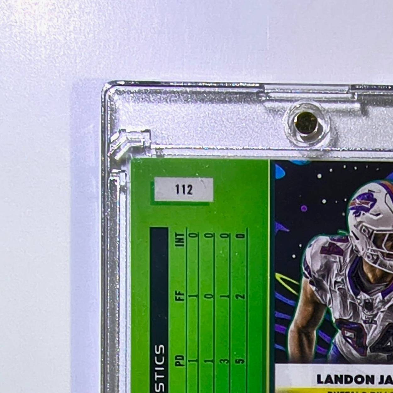 Landon Jackson Rookie 2025 Topps Chrome Cosmic Nucleus NFL #112 Buffalo Bills