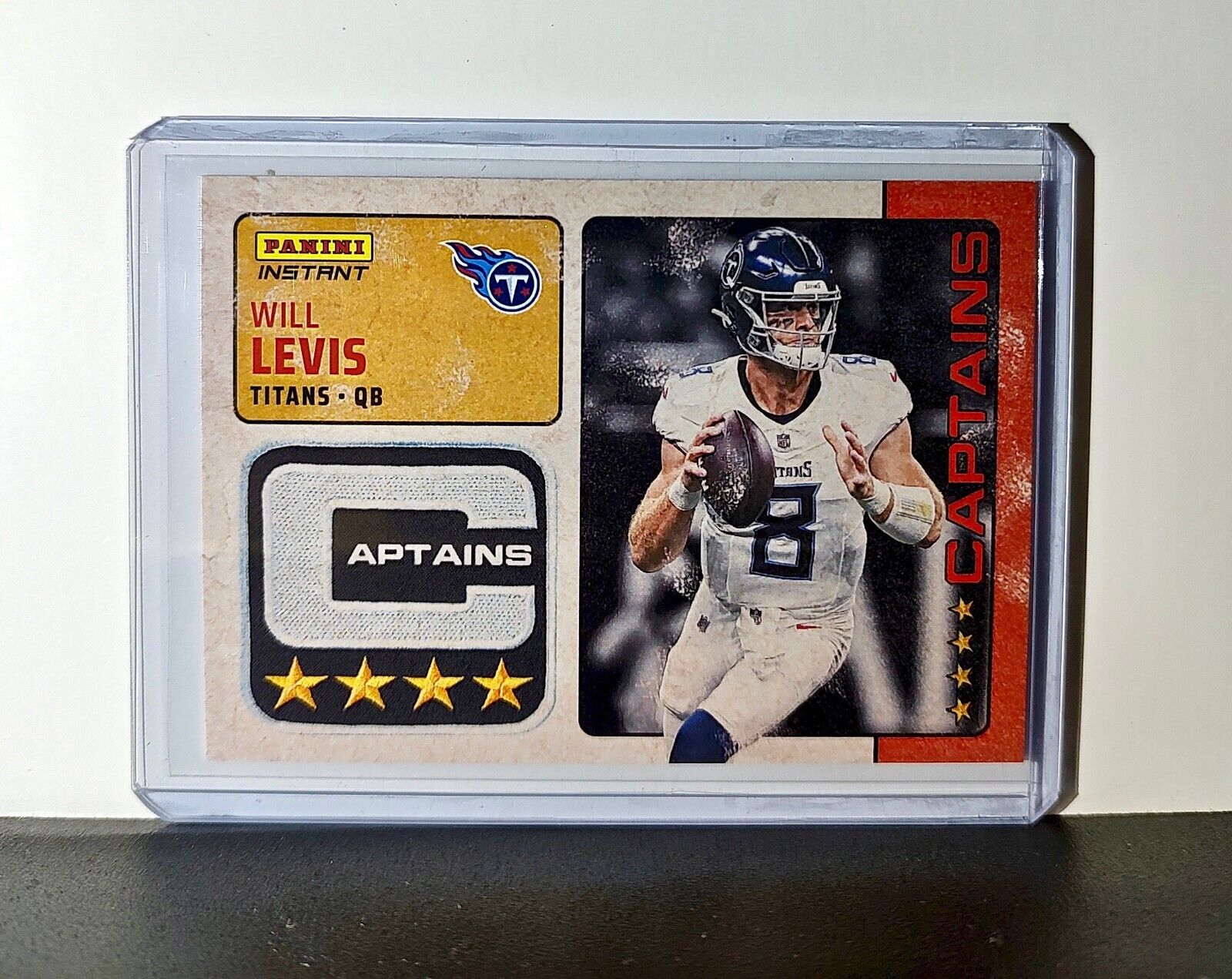 Will Levis 2024 Panini Captains NFL #29 Card Tennessee Titans 1/351