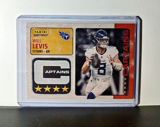 Will Levis 2024 Panini Captains NFL #29 Card Tennessee Titans 1/351